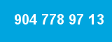904 778 97 13 904 778 97 13